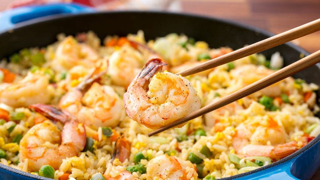 Shrimp fried rice