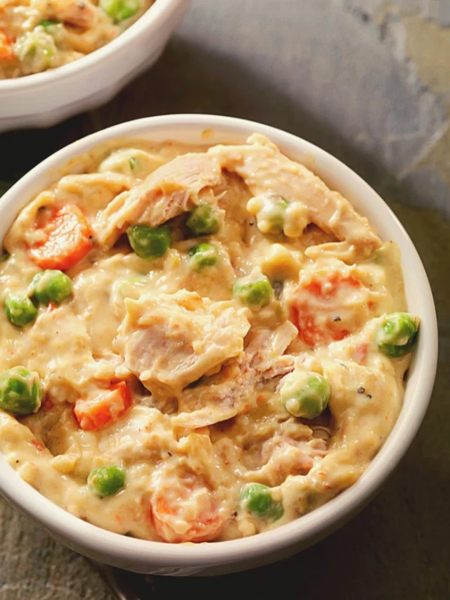 Warm Chicken A La King